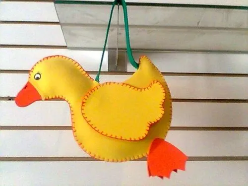 Patitos de fomi - Imagui