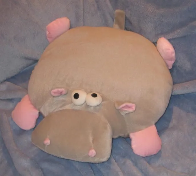 Molde de hipopotamo de peluche - Imagui