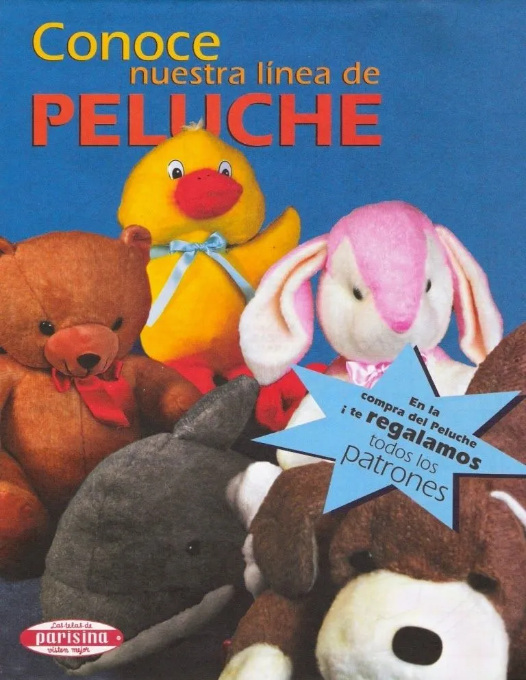 moldes para hacer peluches | Revistas de Foamy gratis moldes para hacer peluches | Revistas de Foamy gratis