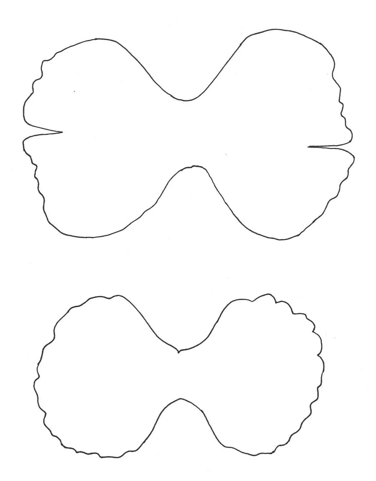 Molde de flor de 5 petalos - Imagui