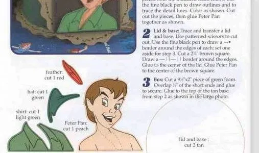 moldes de peter pan - Todo en Goma Eva