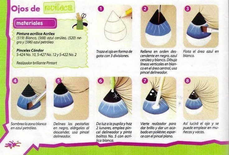 Moldes para Todo: *- Ojos de Muñeca - | látkové hračky | Pinterest ... Moldes para Todo: *- Ojos de Muñeca - | látkové hračky | Pinterest ...