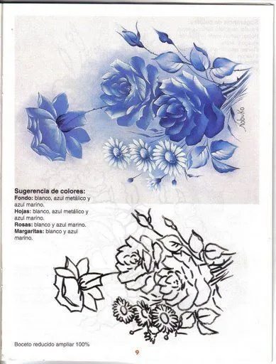Moldes para pintar en tela. | Plantillas para pintar, etc...