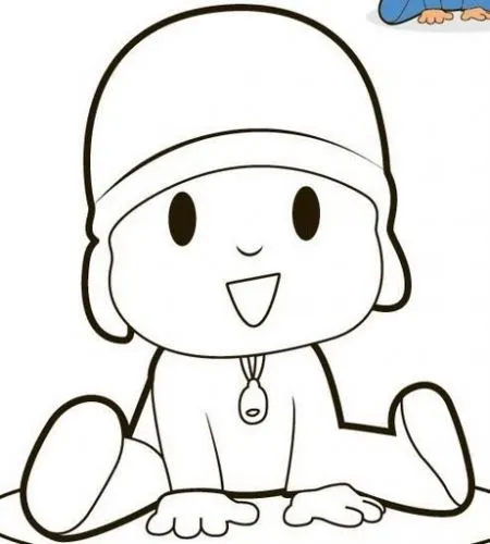 Patrones de fieltro de Pocoyo - Imagui