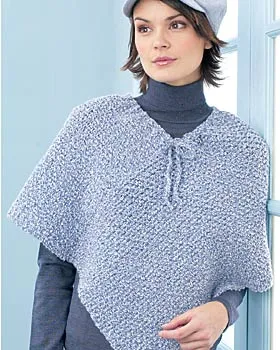 Moldes de ponchos tejidos - Imagui
