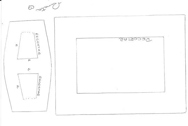 Moldes para hacer porta retratos - Imagui