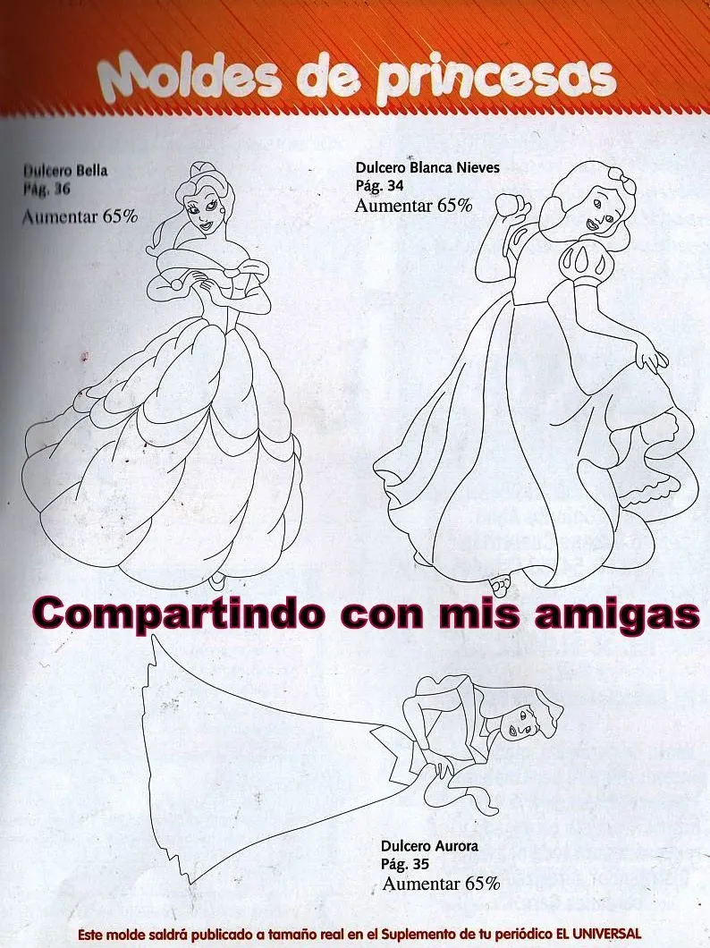 Moldes de princesas en fomi para imprimir - Imagui Moldes de princesas en fomi para imprimir - Imagui