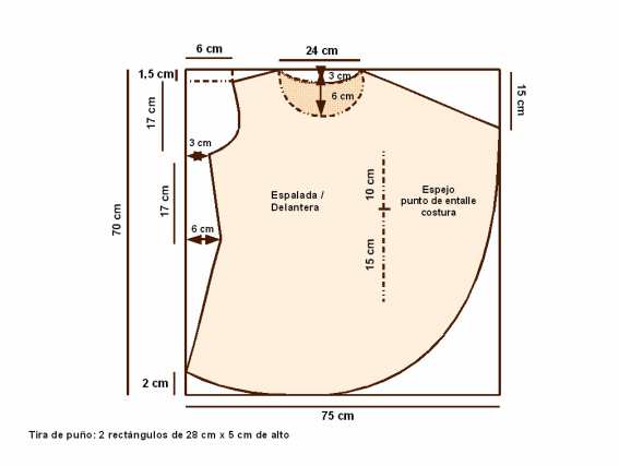 Moldes para hacer remeras de mujer - Imagui