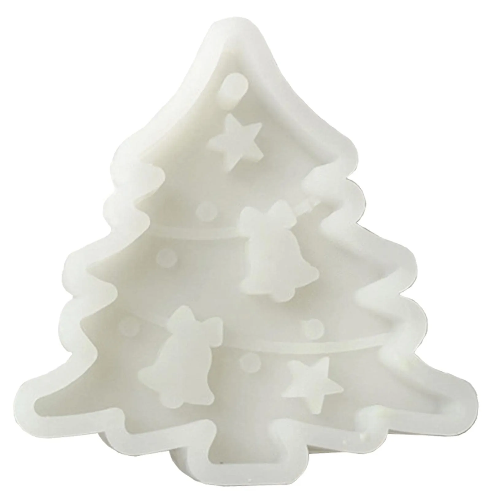 Moldes de Resina de Navidad, Feliz Navidad Santa Claus Jingle Bell Molde de Silicona, Cortadores de Moldes de Resina de Navidad, Feliz Navidad Santa Claus Jingle Bell Molde de Silicona, Cortadores de