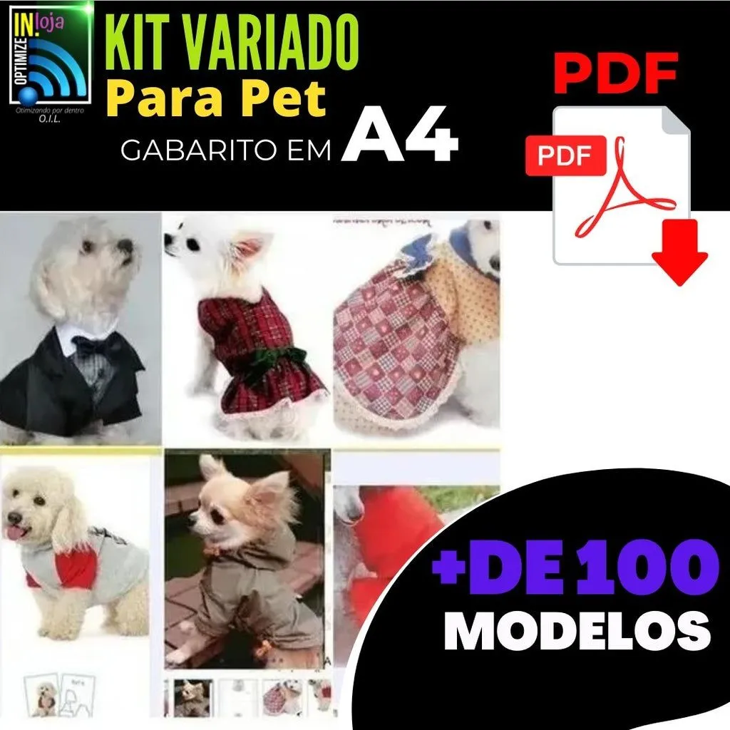 Moldes Para Ropa Para Perros Pdf 2022 Kit 100 Moldes