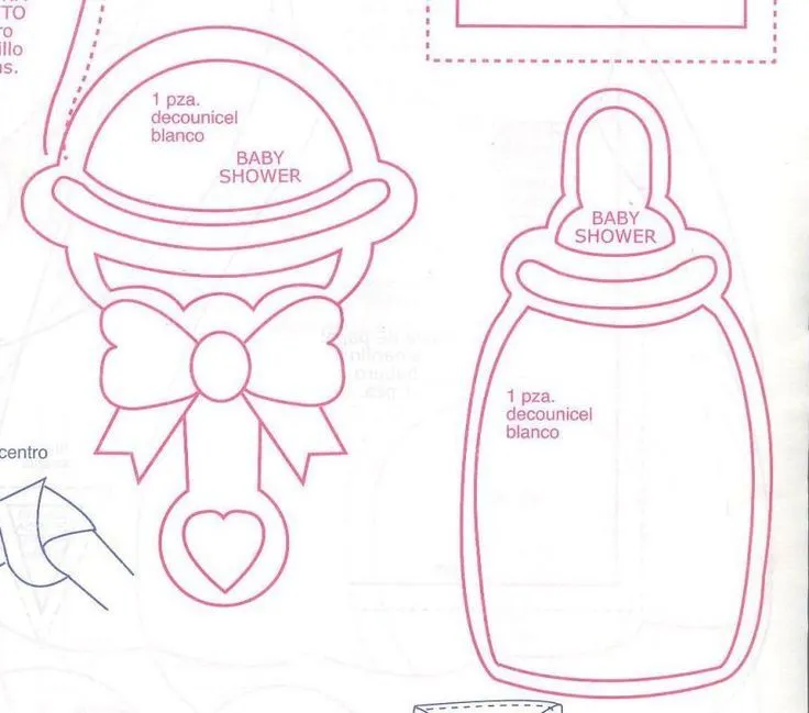 Moldes de ropita para baby shower en foami – ConMoldes.com Moldes de ropita para baby shower en foami – ConMoldes.com