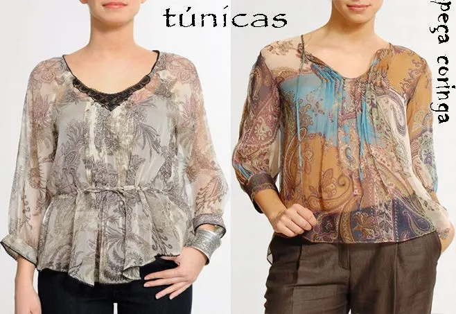 MOLDES DE TÚNICAS PARA MULHERES G | fazendo arte MOLDES DE TÚNICAS PARA MULHERES G | fazendo arte