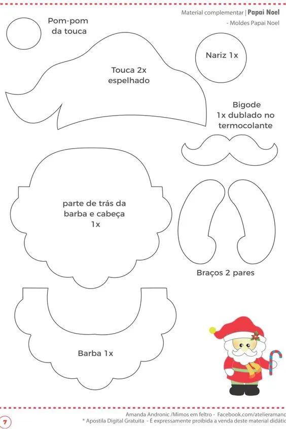 Moldes de señor y señora Claus - Moldes navideños 2023 | Como Organizar la Casa Moldes de señor y señora Claus - Moldes navideños 2023 | Como Organizar la Casa