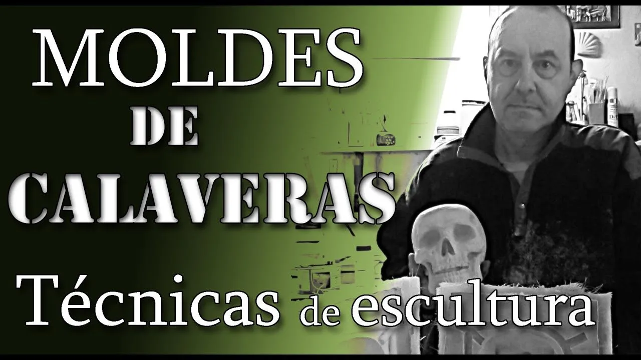 ⭕Moldes de silicona para calaveras de resina de poliuretano ⭕Moldes de silicona para calaveras de resina de poliuretano