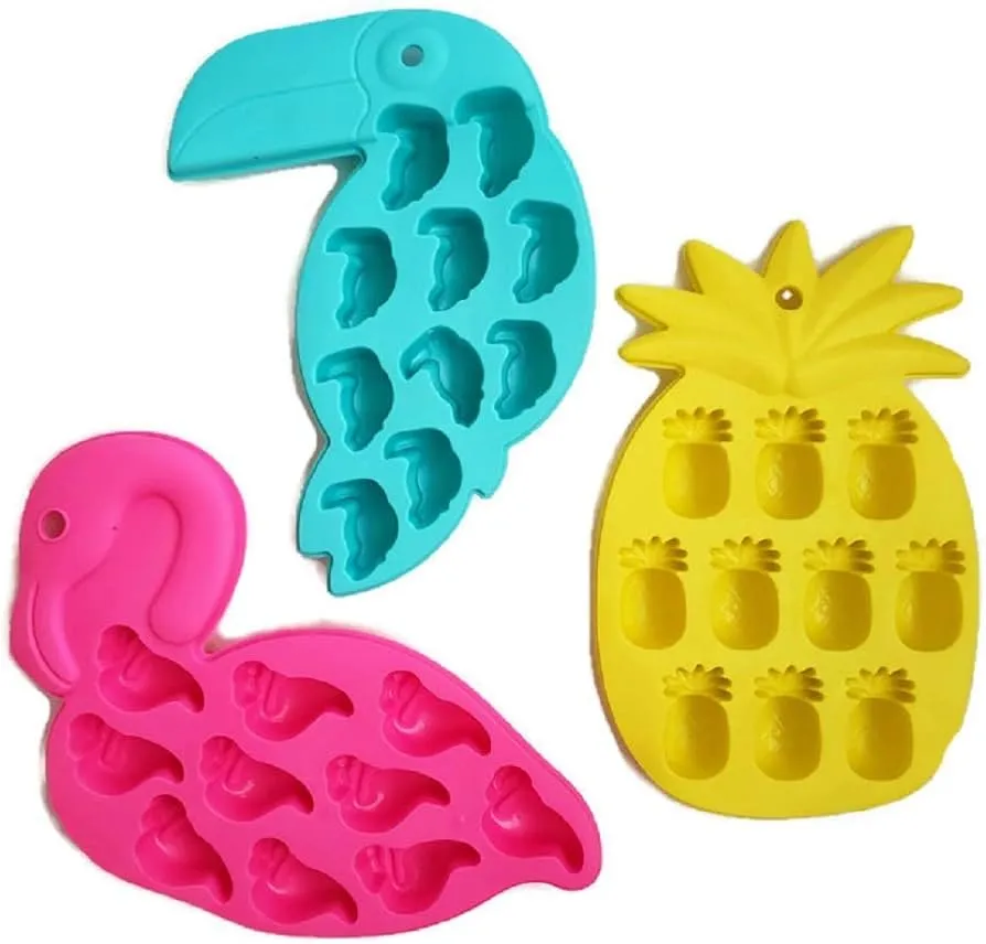 Moldes de silicona para chocolate, moldes de silicona, incluye flamenco, piña y tucán, para hacer caramelos, chocolate, aperitivos de frutas, paquete de 3 : Amazon.com.mx: Hogar y Cocina Moldes de silicona para chocolate, moldes de silicona, incluye flamenco, piña y tucán, para hacer caramelos, chocolate, aperitivos de frutas, paquete de 3 : Amazon.com.mx: Hogar y Cocina