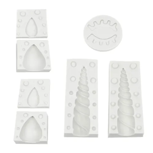 MOLDES SILICONA DECORACIONES UNICORNIO CUERNOS OREJAS PASTKOLOR MOLDES SILICONA DECORACIONES UNICORNIO CUERNOS OREJAS PASTKOLOR