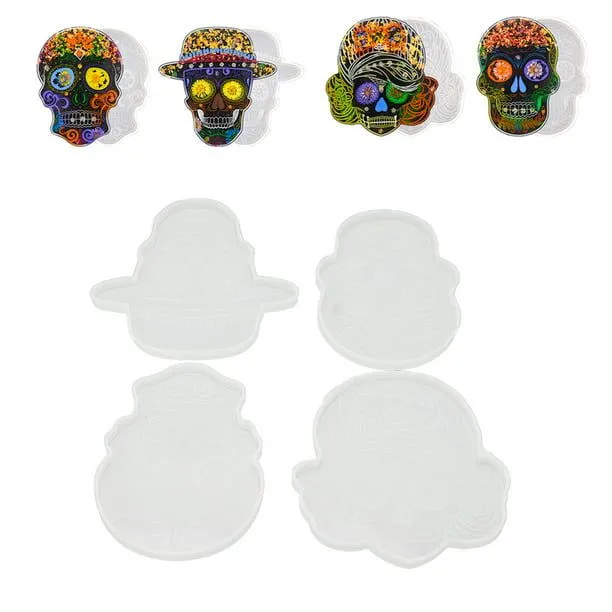 Moldes De Silicona Para Halloween, Material De Silicona Para Moldes De Calaveras Para Manualidades ANGGREK Otros | Walmart en línea Moldes De Silicona Para Halloween, Material De Silicona Para Moldes De Calaveras Para Manualidades ANGGREK Otros | Walmart en línea