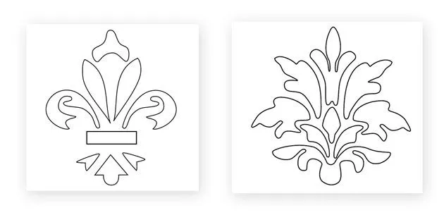 Moldes de stencil para imprimir - Imagui