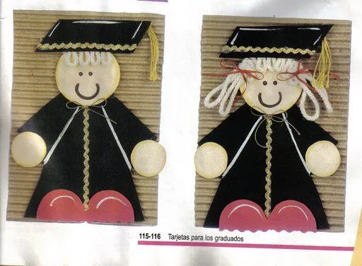 Tarjeta de recuerdo de graduación - Imagui