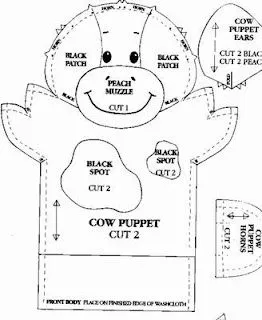 Moldes para hacer titeres infantiles de animalitos | Solountip.