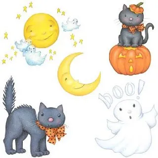 Moldes para Todo: °° Fantasmitas, gatitos, brujitas °° Moldes para Todo: °° Fantasmitas, gatitos, brujitas °°
