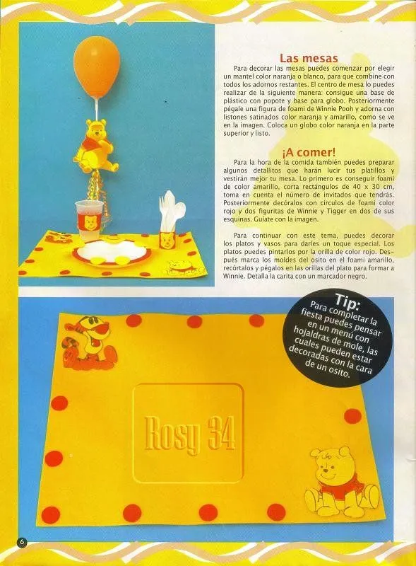 Fiesta temática de Winnie Pooh -