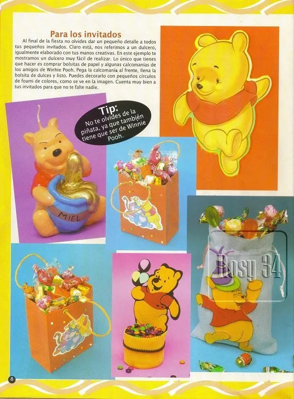 Fiesta temática de Winnie Pooh -