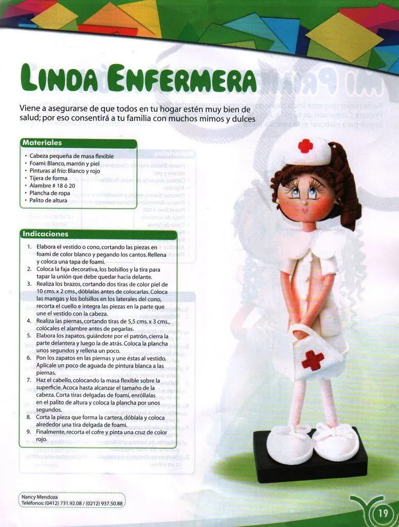 mi casita de las manualidades: fofuchas con moldes