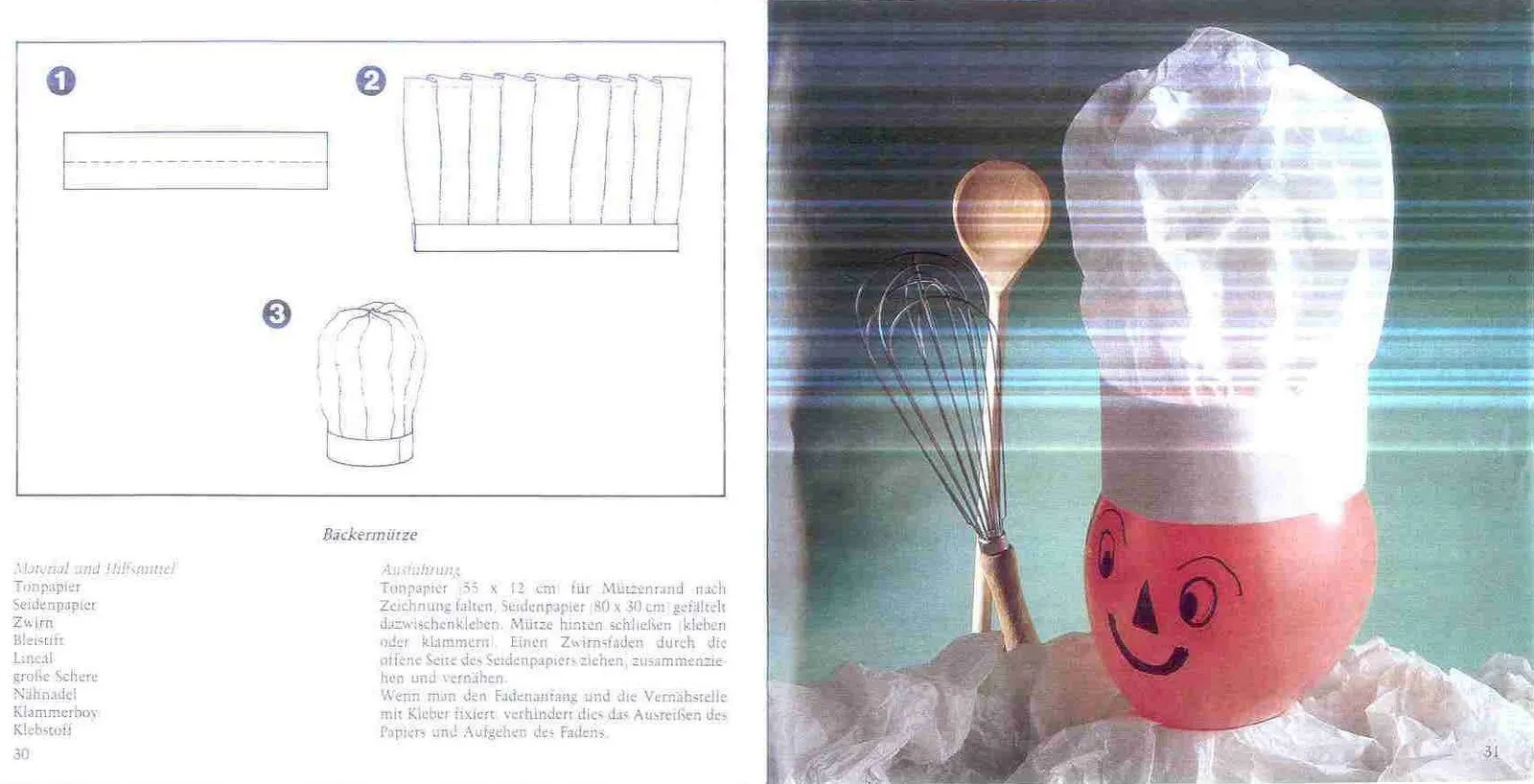 Moldes para Todo: *- Gorro de Chef -*