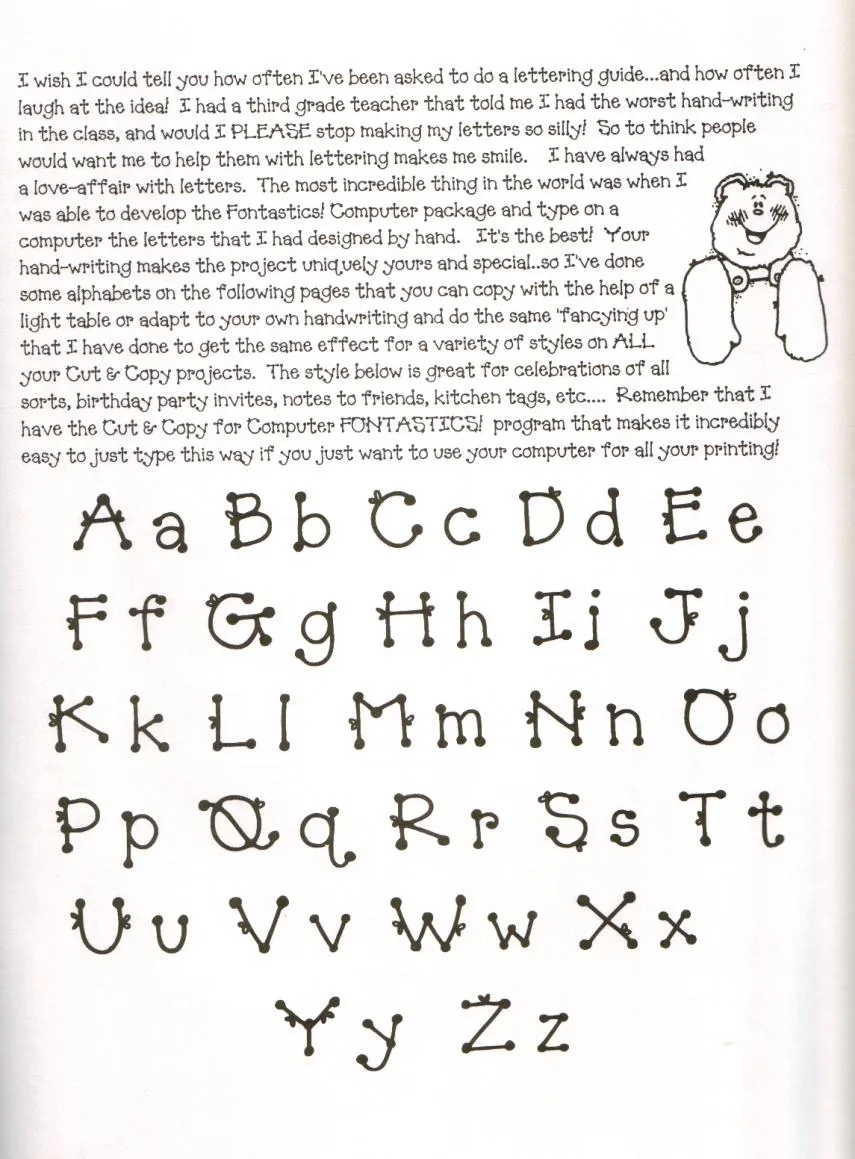 Moldes para Todo: ** Letras para decorar ** Moldes para Todo: ** Letras para decorar **