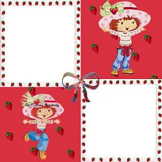 Marcos de cuadros INFANTILES DE FRUTILLITA PARA IMPRIMIR - Imagui