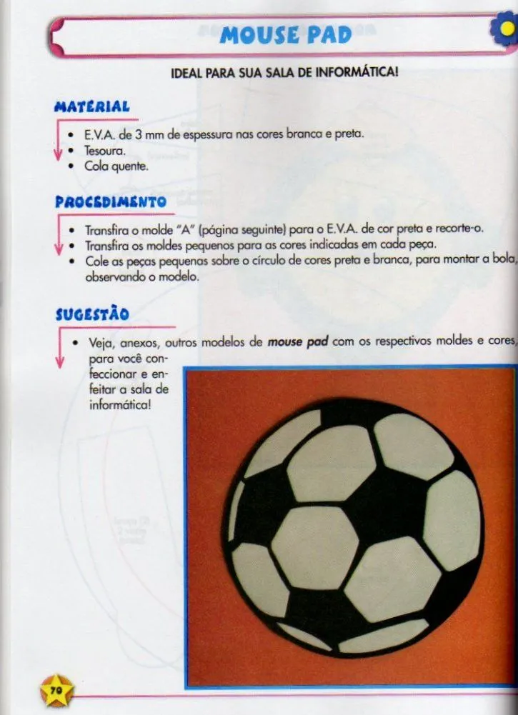 Moldes para Todo: * Mouse pad Balon de Futbol Moldes para Todo: * Mouse pad Balon de Futbol
