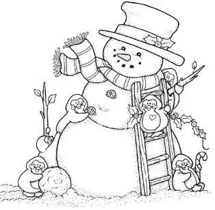 Moldes para Todo: ** Muñecos Navideños para colorear Moldes para Todo: ** Muñecos Navideños para colorear