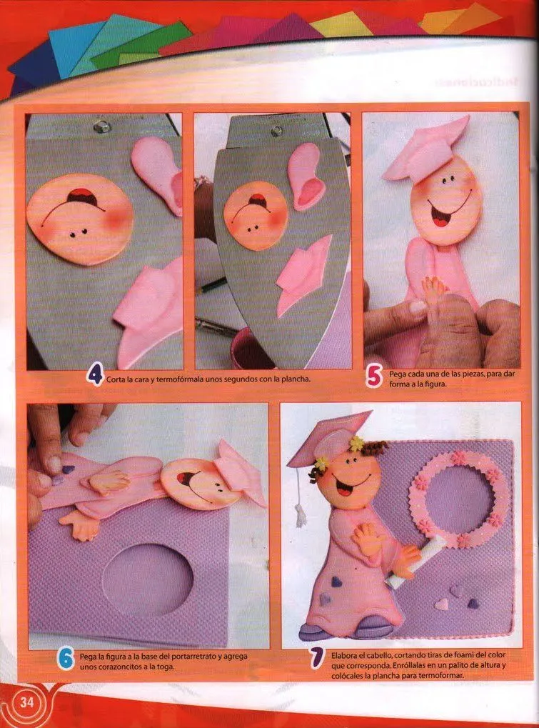 Moldes para Todo: = Portaretrato de Graduación =