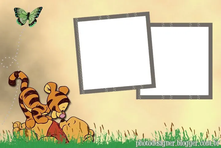 Moldes para Todo: * Portaretratos Pooh bebé *