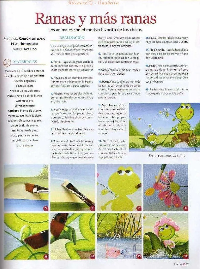 Moldes para Todo: :: Ranas y más ranas ::