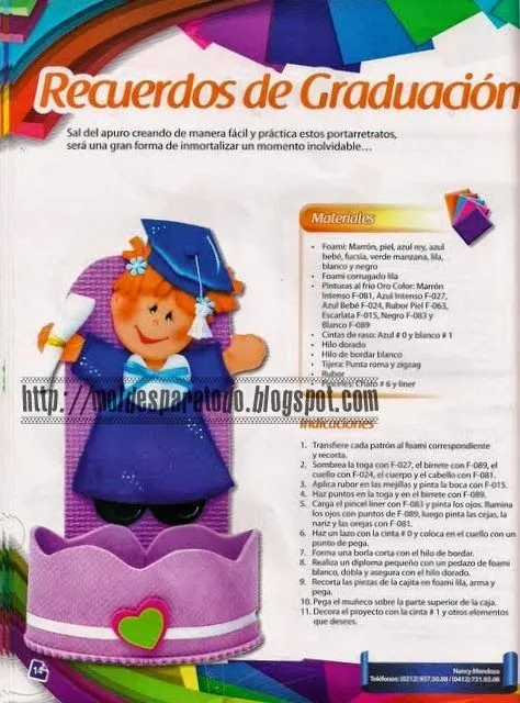 Moldes para Todo: :: Recuerdo de Graduación ::