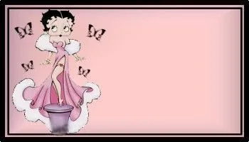 Moldes para Todo: * Tarjetas Betty Boop *
