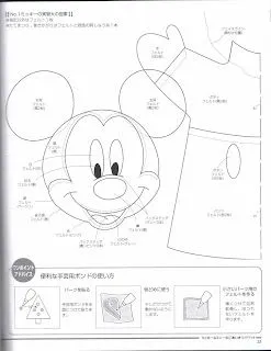 Moldes para Todo: *- Títeres Mickey y Minnie Mouse -*