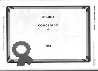 Moldes para Todo: * Útiles Diplomas para editar *