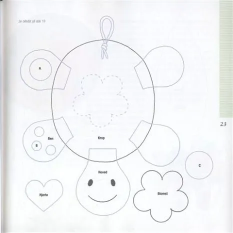 Moldes de tortugas de fieltro - Imagui