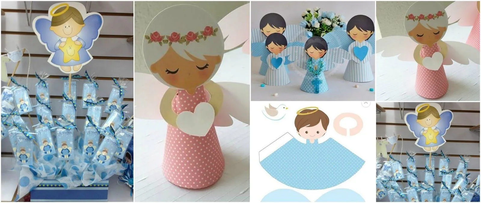 Moldes y tutorial para hacer angelitos de bautizo y primera comunión ~ Haz Manualidades Moldes y tutorial para hacer angelitos de bautizo y primera comunión ~ Haz Manualidades