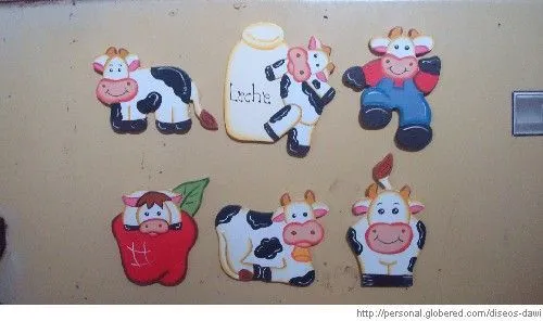 Moldes de vacas en foami para la nevera - Imagui | vaquitas ... Moldes de vacas en foami para la nevera - Imagui | vaquitas ...