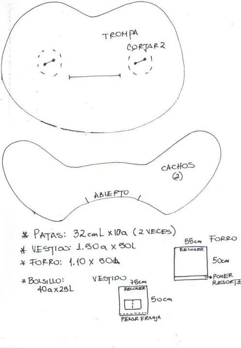 Patrones para bolsos de foami - Imagui