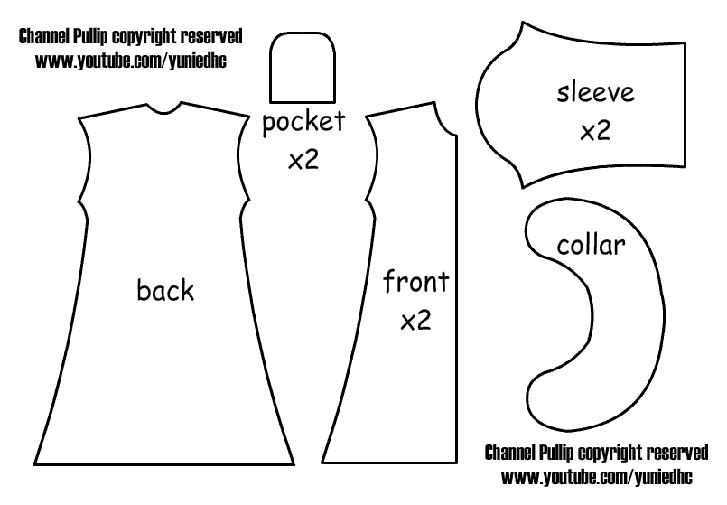 Plantillas para hacer ropa - Imagui