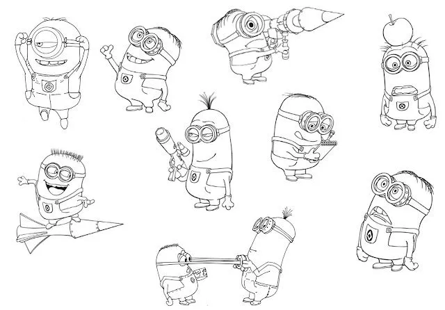 Moldes de mi villano favorito y los Minions. | Ideas y material ... Moldes de mi villano favorito y los Minions. | Ideas y material ...