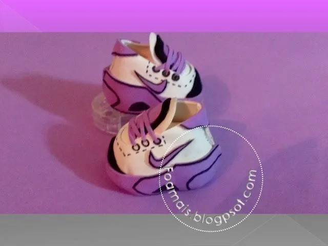 Moldes de zapatillas fofuchas - Imagui