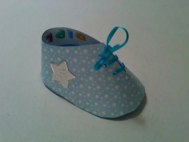 Moldes de zapatitos para baby shower niño - Imagui | Proyectos que ...