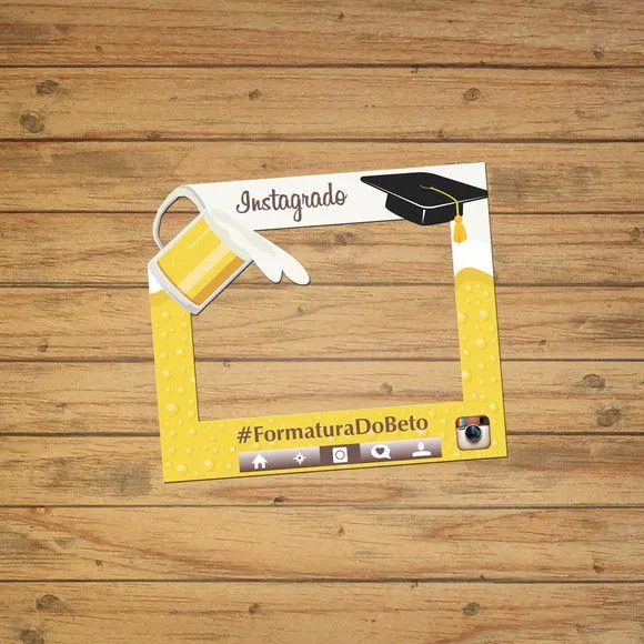 Moldura para formatura | Compre Produtos Personalizados no Elo7