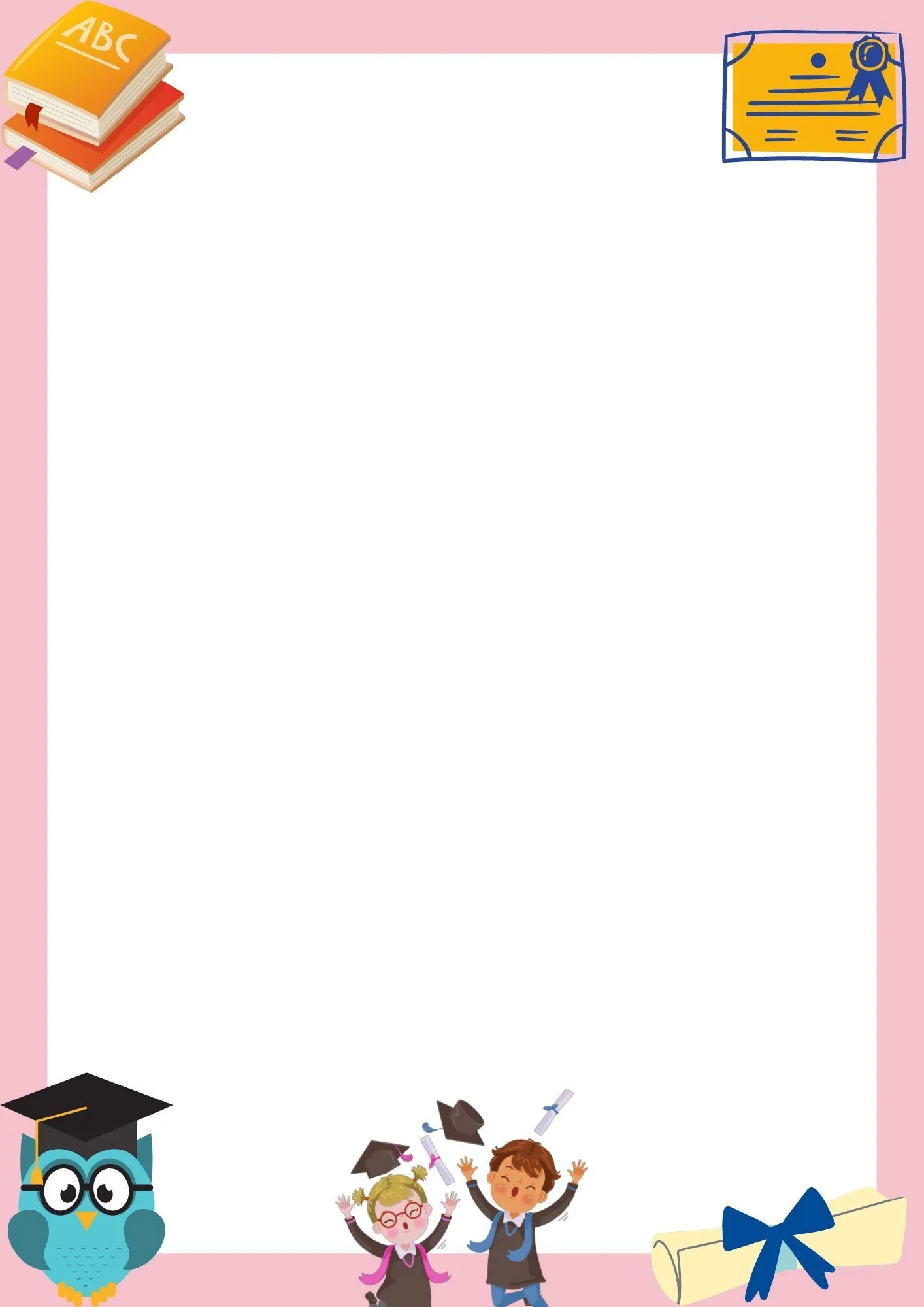 Moldura infantil: modelos escolares, para formatura e aniversário -  Artesanato Passo a Passo!